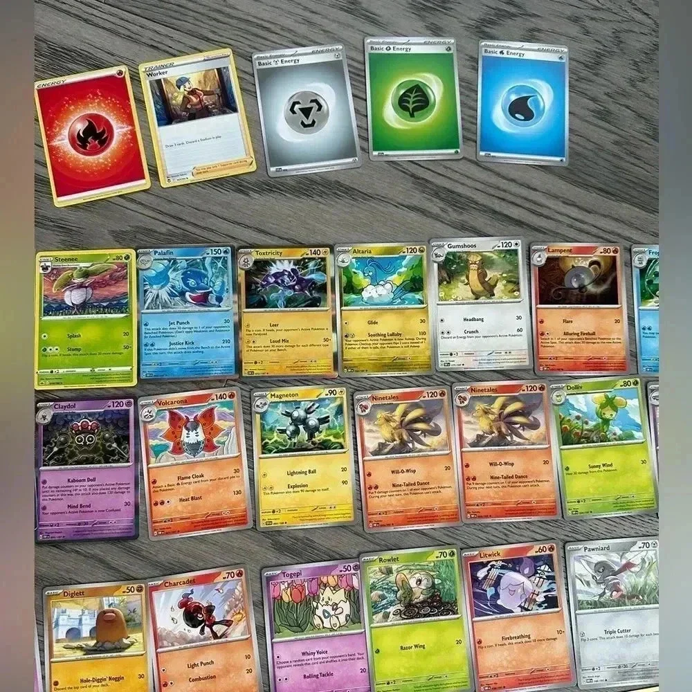 Pokemon TCG Cards Lot Of 67 -Energy Basic Stage1 & 2 -Excellent Condition